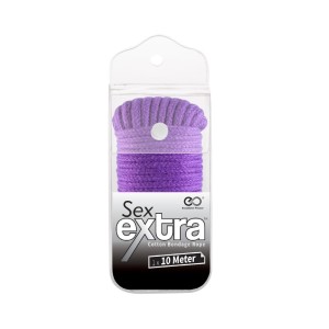 Sex Extra - Silky Bondage Rope Purple - 10M