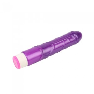 Realistic Multispeed Vibrator Sexy Pulsator,TPE, Violet, 23 cm