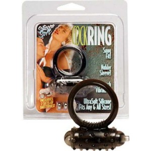 Soft Silicone Cock Ring-Black