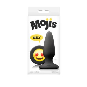 Moji's - ILY - Medium Butt Plug - Black