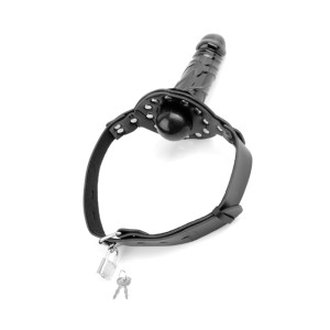 FF Deluxe Ball Gag With Dildo