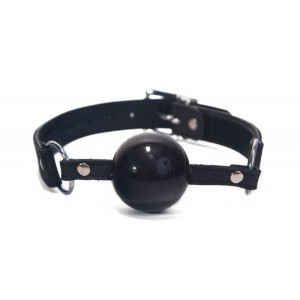 Silicone Ball Gag Black