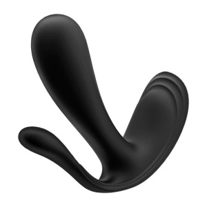 Satisfyer Top Secret+ Rechargeable App Controlled Wearable Vibrator-Black