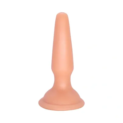 Classic Buttplug, PVC, Flesh, 11 cm