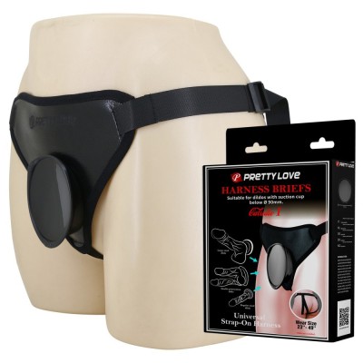 Pretty Love Caludio I Harness Strap-On Briefs