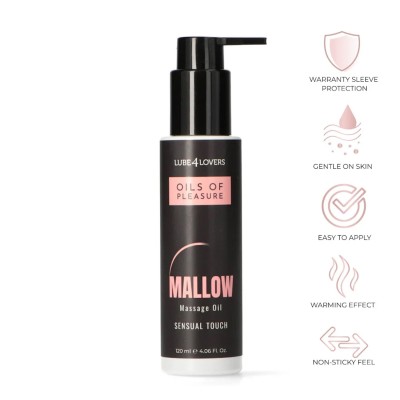 Oil of Pleasure, Marshmallow Hot Massage Oil, 120 ml