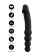 Dual Sided Silicone Rechargeable Anal Vibrator - 23 cm