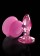 Icicles No. 90 Glass Anal Plug with Silicone Suction Cup