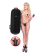 FFS Inflatable Luv Log w Vibrating Black Dildo