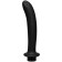 Kink Flow Silicone Anal Douche Accessory Extra Deep - Black