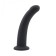 Strap On Dildo Curved Silicon-Set, Black 13.5 cm