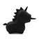Unihorn - Wild Spirit, Rechargeable Clitoris Silicone Stimulator - Black