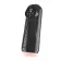 Electric Masturbator 9 Vibration Modes, 9 Suction Modes, USB, TPE Realistic, Black, 27.1 cm