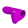 Pretty Love Maxwell-Finger Silicone Vibrator-Purple