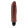 King Cock 6" Vibrating Stiffy-Brown