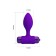 Pretty Love Vibra Butt Plug Purple
