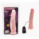 Rough Vibrator With suction cup-Flesh
