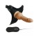 Vibrating Harness-Silicone Dildo