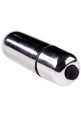 Vibrator Bullet 1 Vibration Mode, Silver - 6 Cm