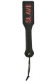 PVC Paddle "SLAVE" Black - 32 cm