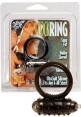 Soft Silicone Cock Ring-Black