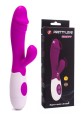 Pretty Love - Snappy Rabbit Silicone Vibrator - Purple